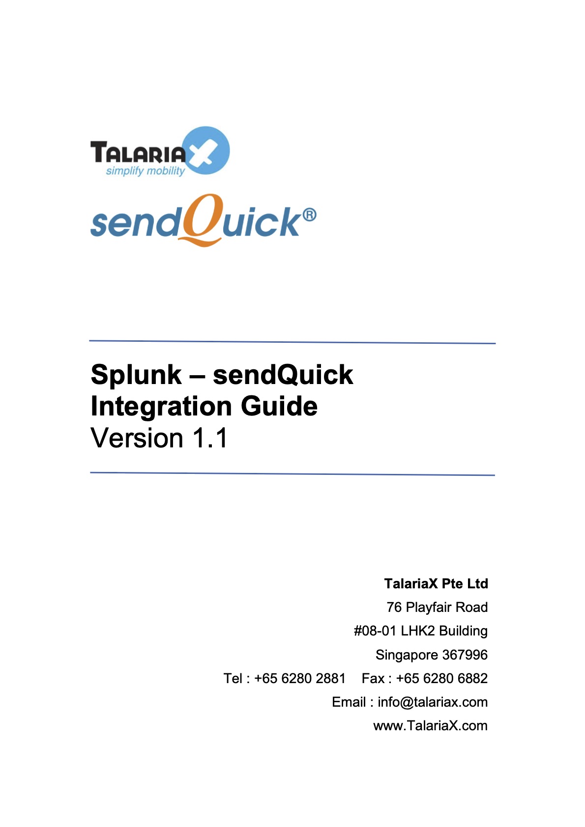 You are currently viewing Splunk and sendQuick Integration Guide V1.1